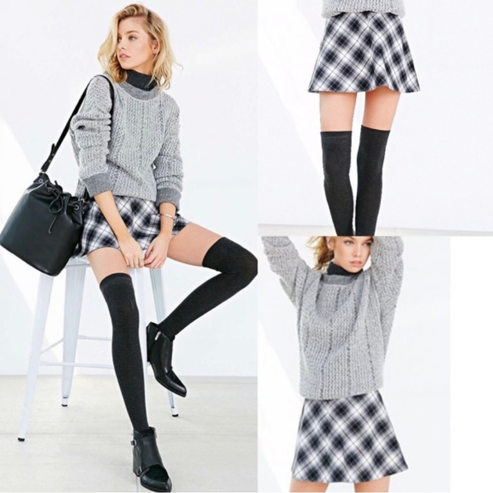 Urban outfitters plaid miniskirt
